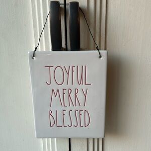 Rae Dunn wall plaque